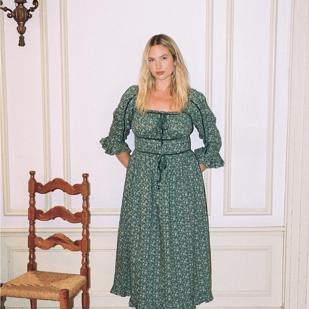 Christy Dawn Marissa Dress - Lovebird Laurel - Picture 4 of 8
